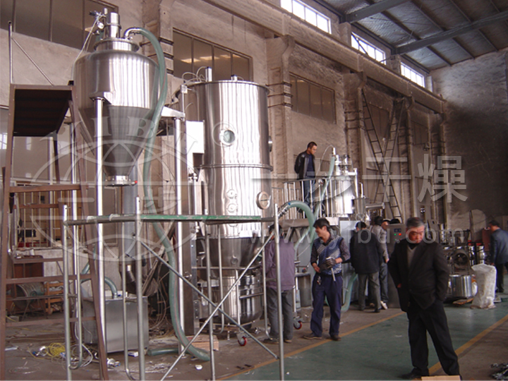 固体制剂制粒，干燥，混合自动化生产线