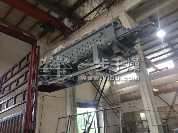 QJ系列空心桨叶干燥机制作现场