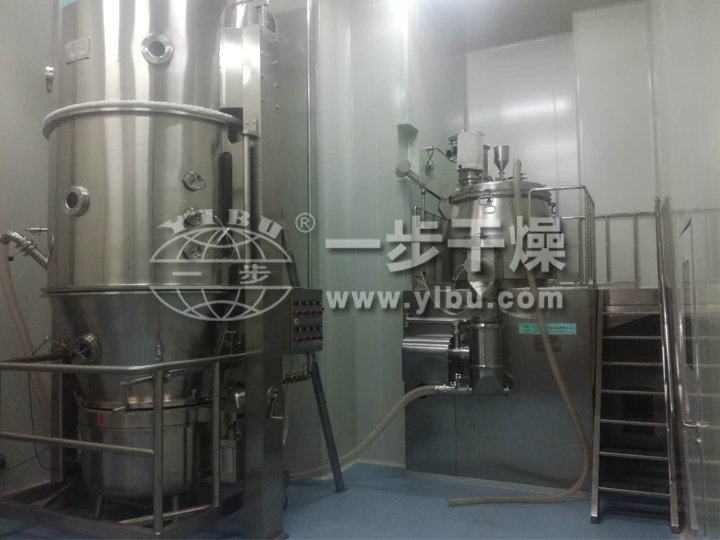 新型固体制剂制粒干燥联线