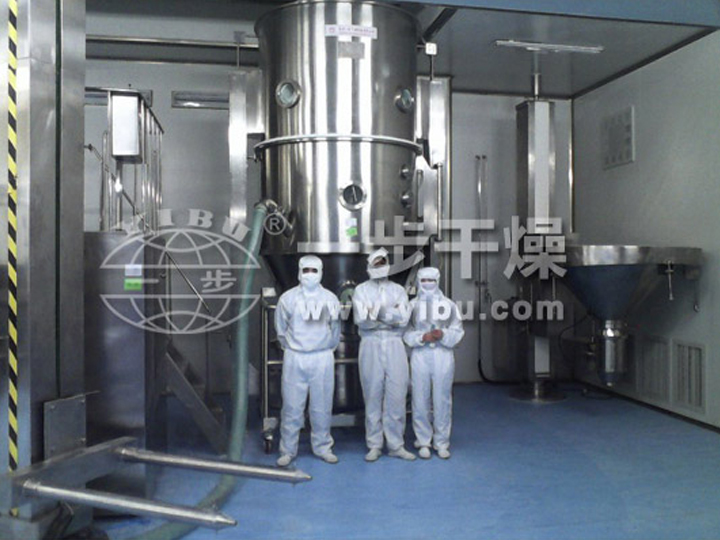 新型固体制剂制粒干燥联线