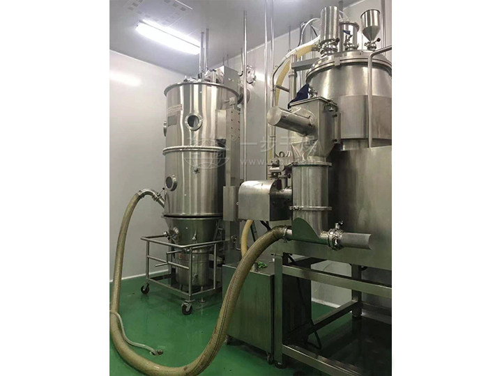 新型固体制剂制粒干燥联线