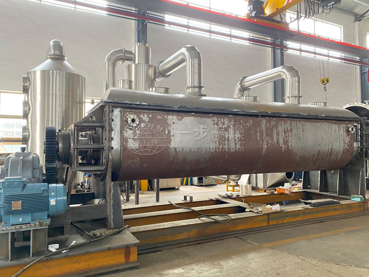QJ系列空心桨叶干燥机制作现场