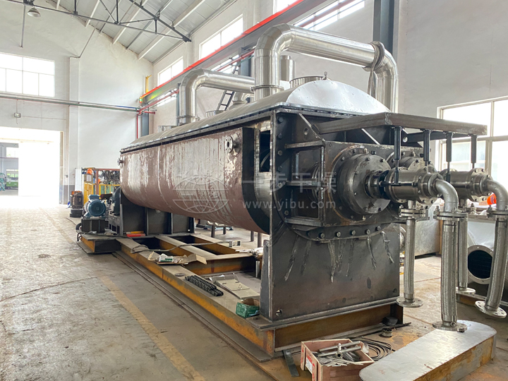 QJ系列空心桨叶干燥机制作现场