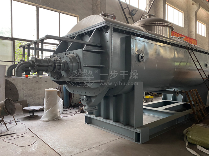 QJ系列空心桨叶干燥机制作现场