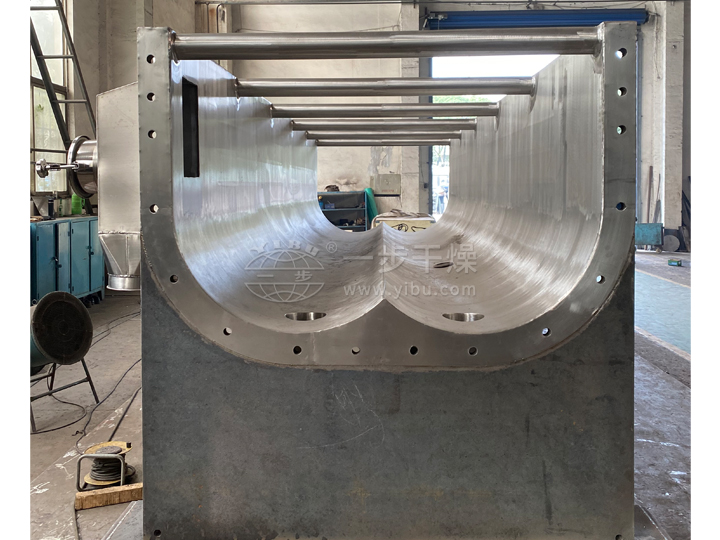 QJ系列空心桨叶干燥机制作现场