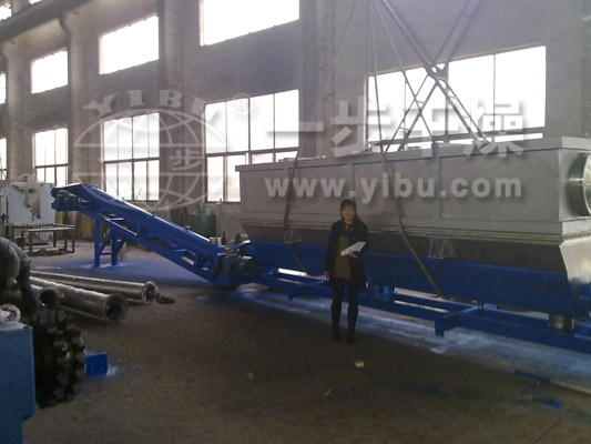 QJ系列空心桨叶干燥机制作现场